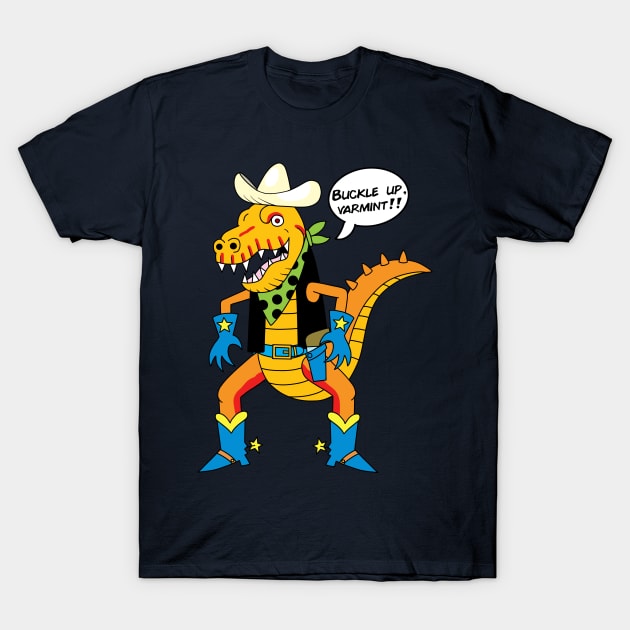 Cretacious Sam T-Shirt by HiddenShirtMerchant